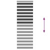 Zebrafüggönnyel fekete szövetszélesség 85,9 cm poliészter