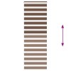 Zebrafüggönnyel barna szövetszélesség 85,9 cm poliészter