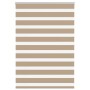 Zebrafüggönnyel homokbarna szövetszélesség 105,9 cm poliészter