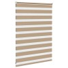 Zebrafüggönnyel homokbarna szövetszélesség 105,9 cm poliészter