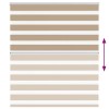 Zebrafüggönnyel homokbarna szövetszélesség 130,9 cm poliészter