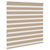 Zebrafüggönnyel homokbarna szövetszélesség 135,9 cm poliészter