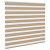Zebrafüggönnyel homokbarna szövetszélesség 160,9 cm poliészter