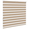 Zebrafüggönnyel homokbarna szövetszélesség 160,9 cm poliészter