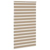 Zebrafüggönnyel homokbarna szövetszélesség 125,9 cm poliészter