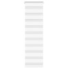 Zebrafüggönnyel fehér szövetszélesség 35,9 cm poliészter