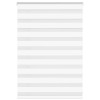 Zebrafüggönnyel fehér szövetszélesség 90,9 cm poliészter
