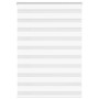 Zebrafüggönnyel fehér szövetszélesség 90,9 cm poliészter