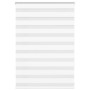 Zebrafüggönnyel fehér szövetszélesség 105,9 cm poliészter