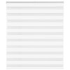 Zebrafüggönnyel fehér szövetszélesség 115,9 cm poliészter