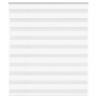 Zebrafüggönnyel fehér szövetszélesség 115,9 cm poliészter