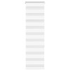 Zebrafüggönnyel fehér szövetszélesség 40,9 cm poliészter