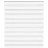 Zebrafüggönnyel fehér szövetszélesség 125,9 cm poliészter
