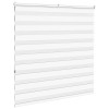 Zebrafüggönnyel fehér szövetszélesség 135,9 cm poliészter