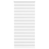 Zebrafüggönnyel fehér szövetszélesség 110,9 cm poliészter