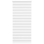 Zebrafüggönnyel fehér szövetszélesség 110,9 cm poliészter