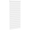 Zebrafüggönnyel fehér szövetszélesség 110,9 cm poliészter