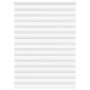 Zebrafüggönnyel fehér szövetszélesség 150,9 cm poliészter
