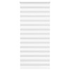 Zebrafüggönnyel fehér szövetszélesség 105,9 cm poliészter