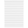 Zebrafüggönnyel fehér szövetszélesség 155,9 cm poliészter