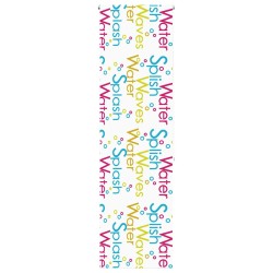 Zuhanyzó redőny 80x240 cm szövet szélessége 76 cm