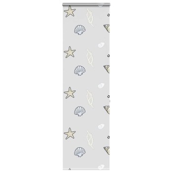 Zuhanyzó redőny kazettával 70x240 cm szövetszélesség 66 cm