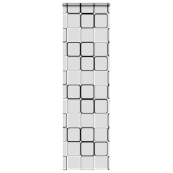 Zuhanyzó redőny kazettával 70x240 cm szövetszélesség 66 cm