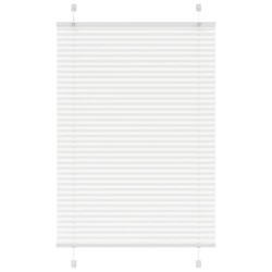 Pliszírozott redőny fehér 100x150 cm szövetszélesség 99,4cm