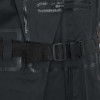Fekete mellkasig érő gázlóruha csizmával és övvel 46-os