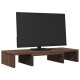 Barna tölgy szerelt fa állítható monitorállvány 60x24x10,5 cm Barna tölgy szerelt fa állítható monitorállvány 60x24x10,5 cm