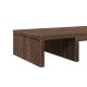 Barna tölgy szerelt fa állítható monitorállvány 60x24x10,5 cm Barna tölgy szerelt fa állítható monitorállvány 60x24x10,5 cm