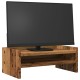 Antik fa színű szerelt fa monitorállvány 42 x 24 x 16 cm Antik fa színű szerelt fa monitorállvány 42 x 24 x 16 cm
