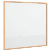 Mágneses fehértábla tömör fenyőfa kerettel 60x55 cm