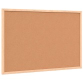 Fekete krétatábla tömör fenyőfa kerettel 60 x 40 cm Fekete krétatábla tömör fenyőfa kerettel 60 x 40 cm