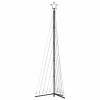 Színes led karácsonyfa 447 led 247 cm