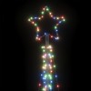 Színes led karácsonyfa 447 led 247 cm