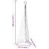 Színes led karácsonyfa 447 led 247 cm