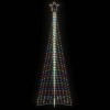 Színes led karácsonyfa 447 led 247 cm