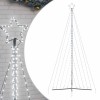 Hideg fehér led karácsonyfa 339 led 182 cm