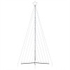 Hideg fehér led karácsonyfa 339 led 182 cm