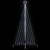 Hideg fehér led karácsonyfa 339 led 182 cm