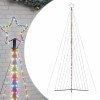 Színes led karácsonyfa 789 led 476 cm