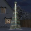 Színes led karácsonyfa 789 led 476 cm