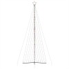 Színes led karácsonyfa 789 led 476 cm