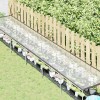 Növénytakaró fülekkel 1x6 m polietilén