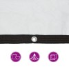 Növénytakaró fülekkel 2x10 m polietilén