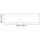 Növénytakaró fülekkel 1x10 m pvc