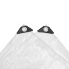 Növénytakaró lyukakkal 2x8 m pvc