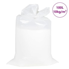 Babzsák töltelék eps 100 l fehér 10 kg/m³