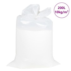 Babzsák töltelék eps 200 l fehér 10 kg/m³